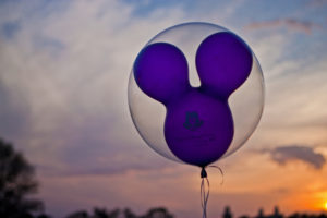 Disney souvenirs Mickey balloon
