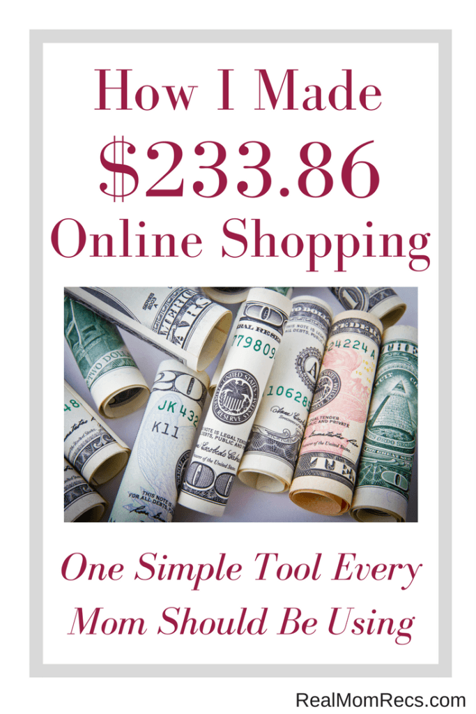 Money making tool Real Mom Recs Ebates