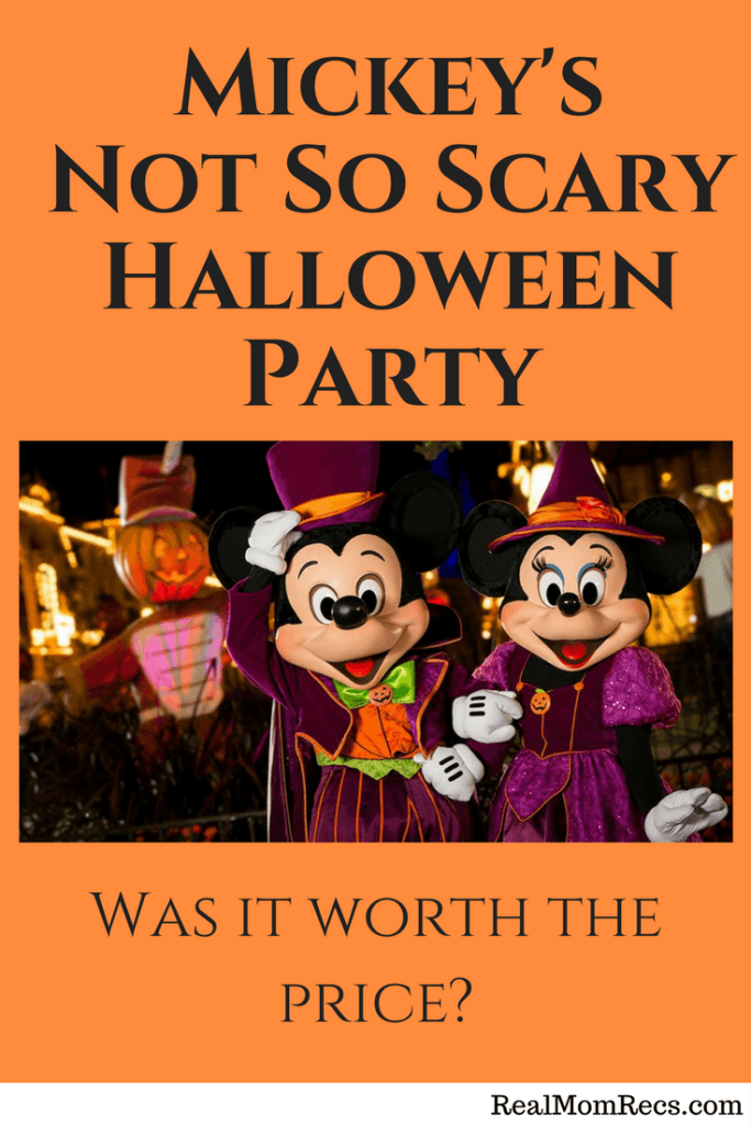 Our Review of Mickey's Not So Scary Halloween Party - Real Mom Recs