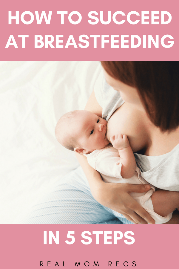 Breastfeeding success in 5 steps