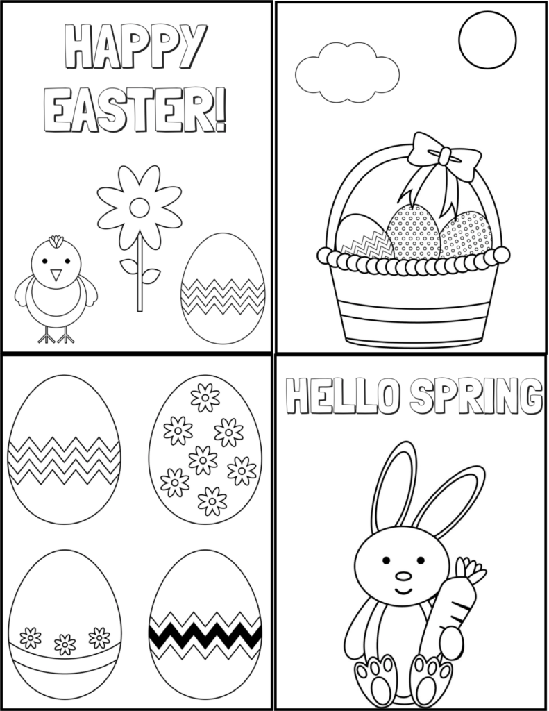printable Easter coloring pages