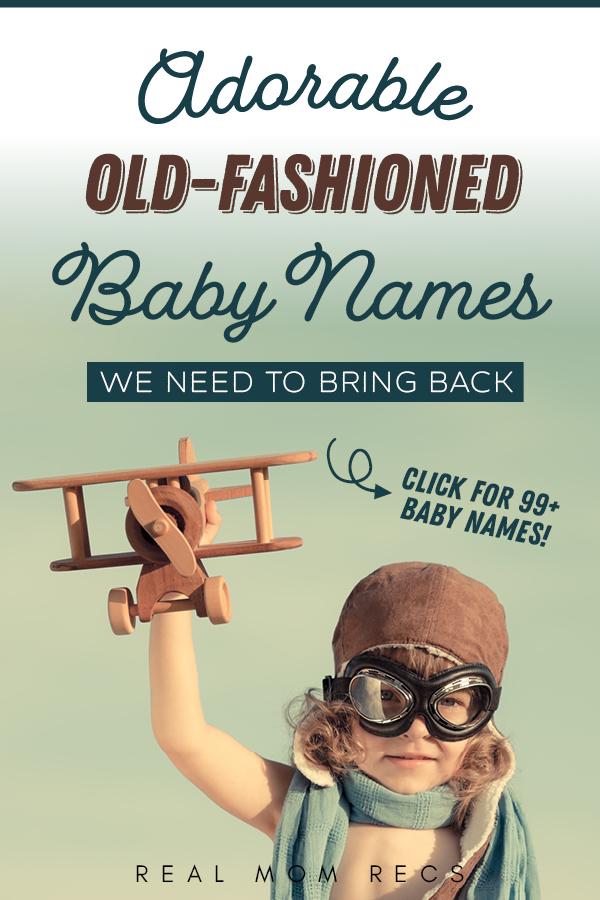 Old Fashioned Baby Names