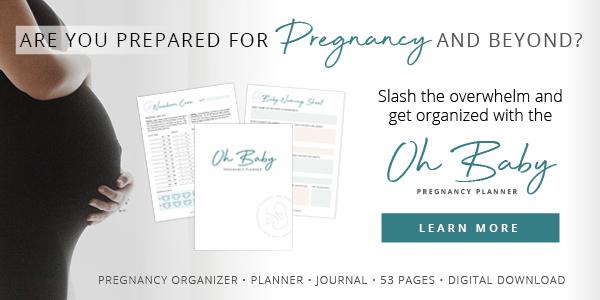 Oh Baby Pregnancy Planner promo banner