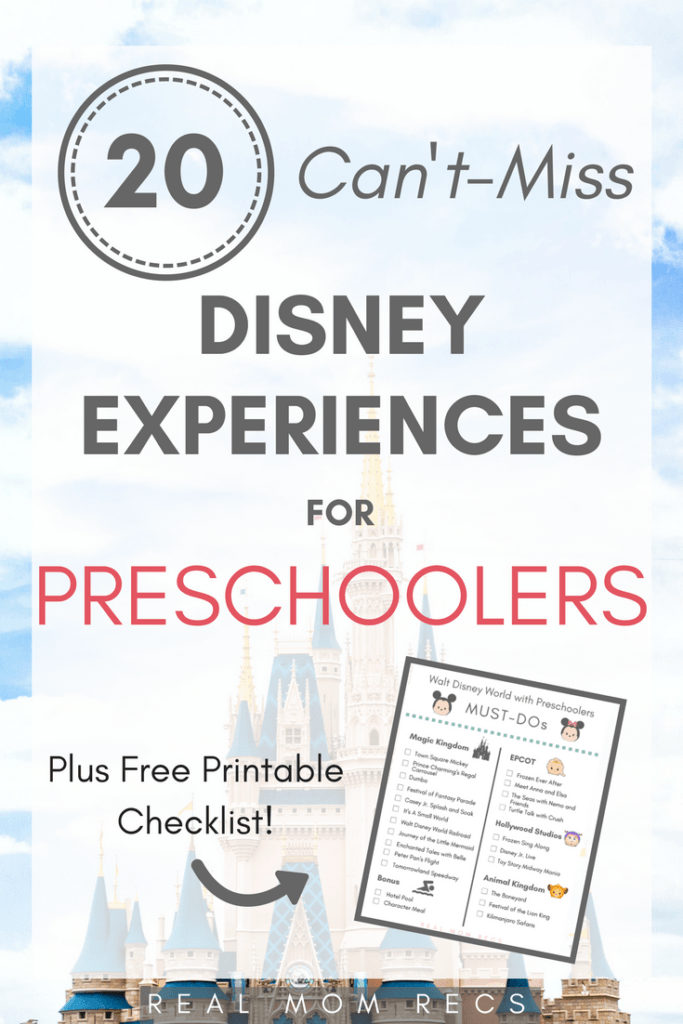 Disney World with preschoolers