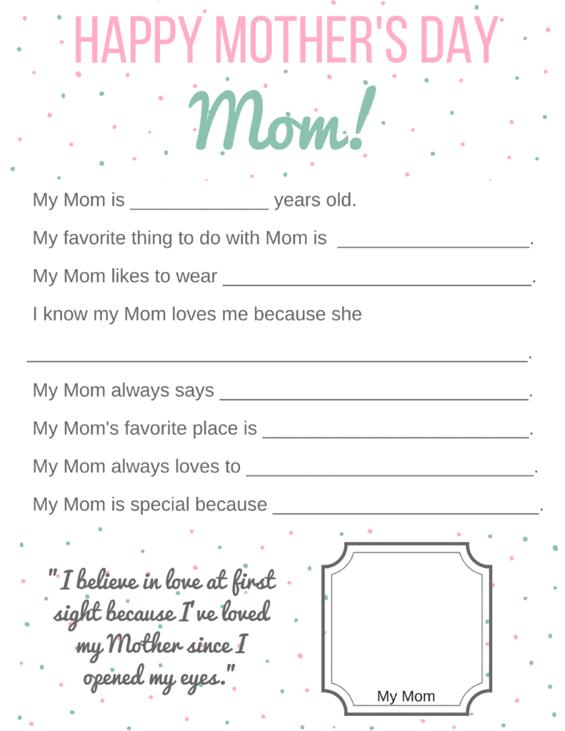 mothers day cards to make