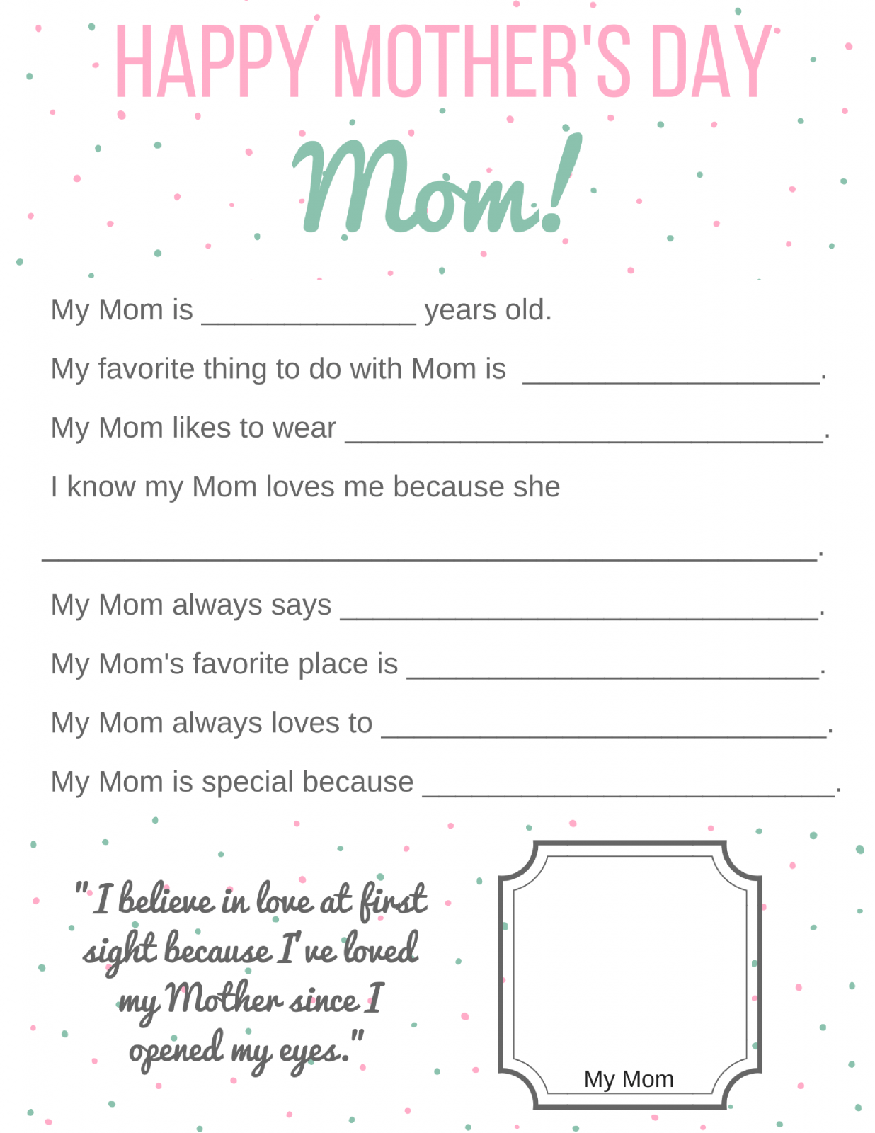 Mother's Day Cards to Make With the Kids - Real Mom Recs
