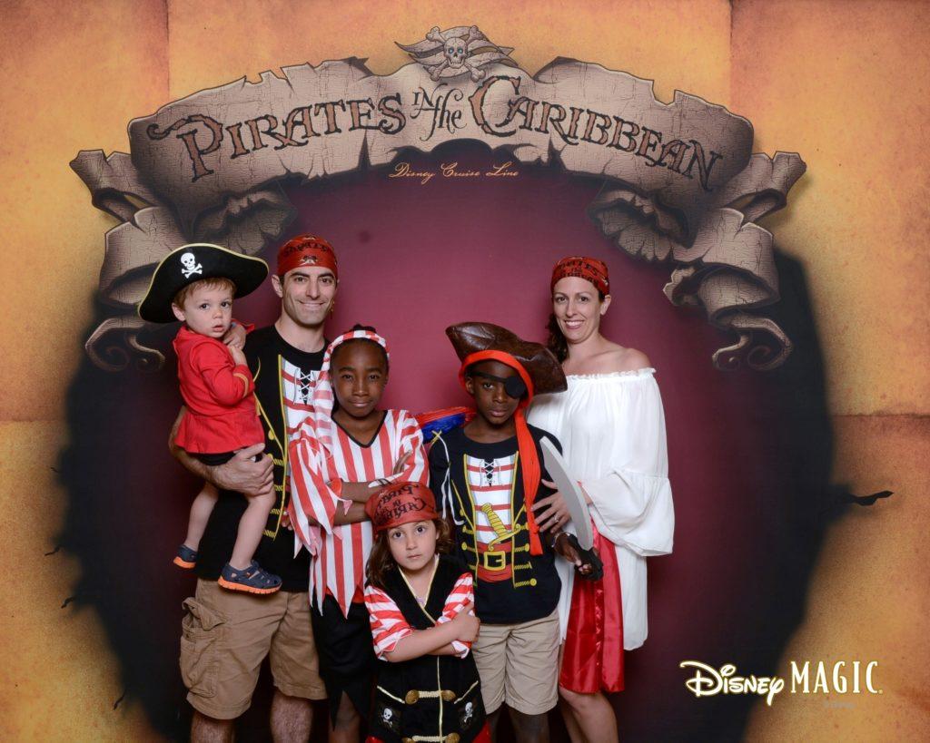 Dress up for Pirate night on Disney Cruise line