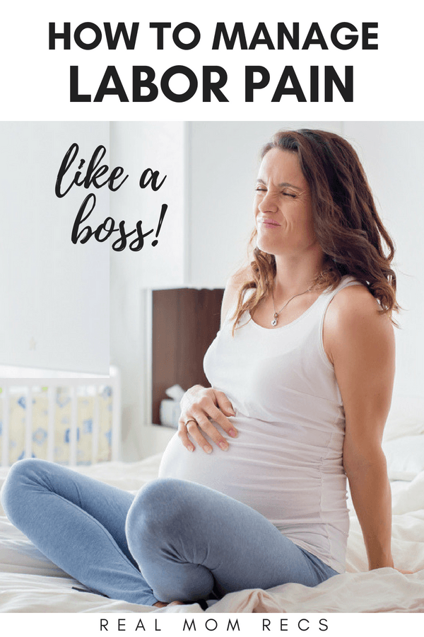 how to manage labor pain