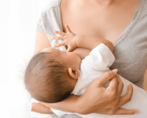 Breastfeeding benefits for mom and baby