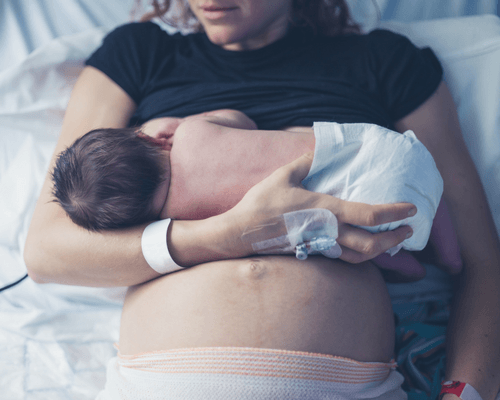 Breastfeeding benefits for mom