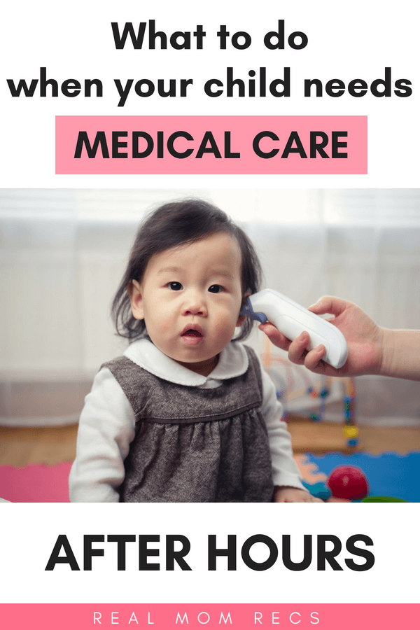child needs urgent medical care