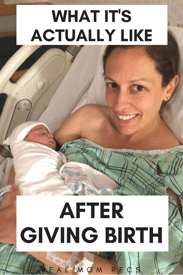 What It's Actually Like After Giving Birth