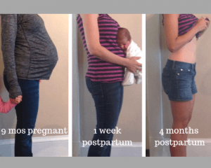How to lose weight after baby