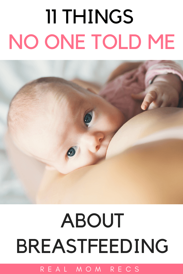 Things no one told me about breastfeeding