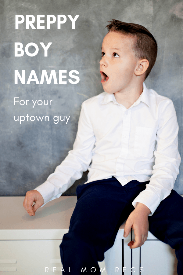 Preppy boy names