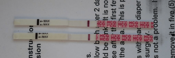 2 very faint positive pregnancy tests at 7dpo- very early pregnancy sign before missed period