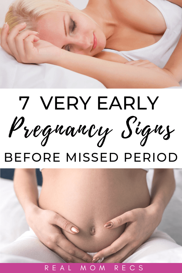Very early pregnancy signs before missed period feature image