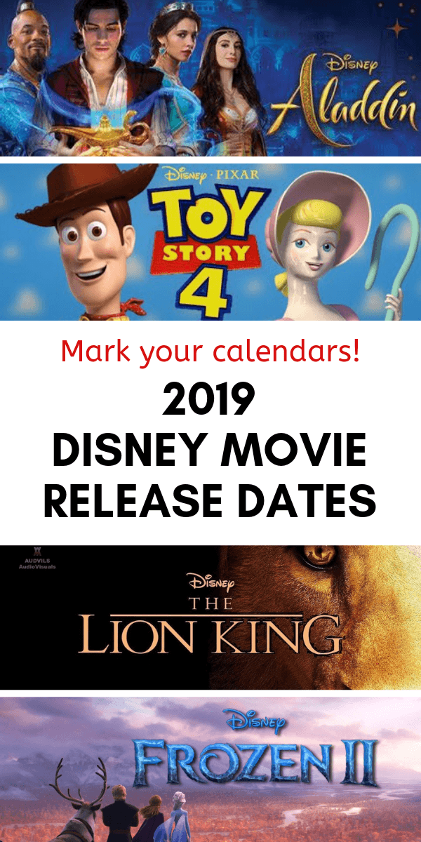 2019 Disney movie release dates