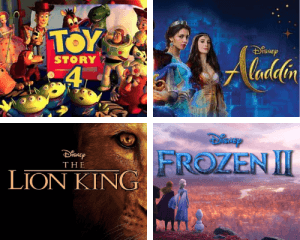 2019 Disney movies