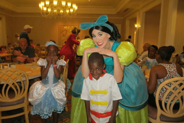 Meeting the Stepsisters at 1900 Park Fare