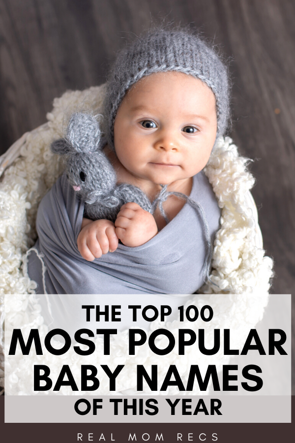 Most popular baby names of this year